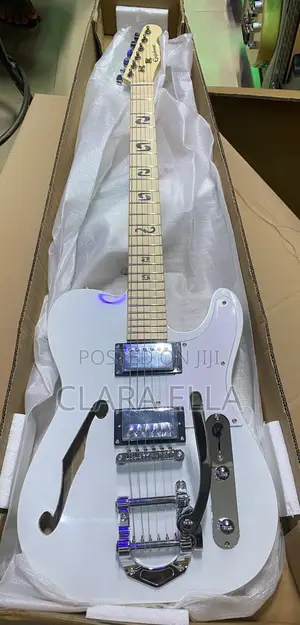 An Epiphone Semi-Hollow Body Electric Guitar
