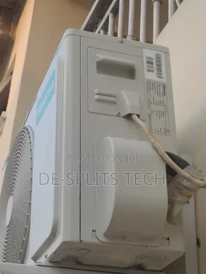 Professional Installation of 1.5hp Hisense Ac by De-Splits Tech