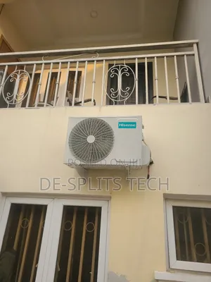 Professional Installation of 1.5hp Hisense Ac by De-Splits Tech