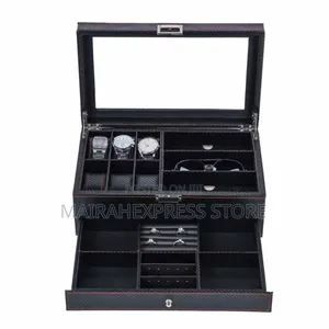 12-Pieces Double Layer Jewelry Box