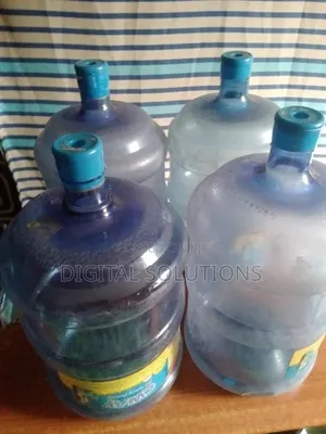 4 PCS Cway Empty Water Bottles (Without Water).