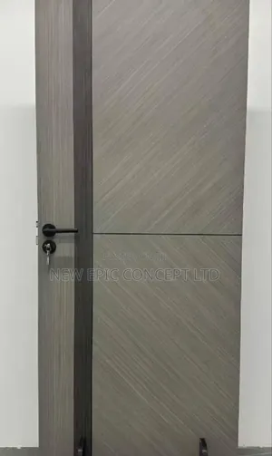 High Quality Wooden Door With Frame And Door Stopper