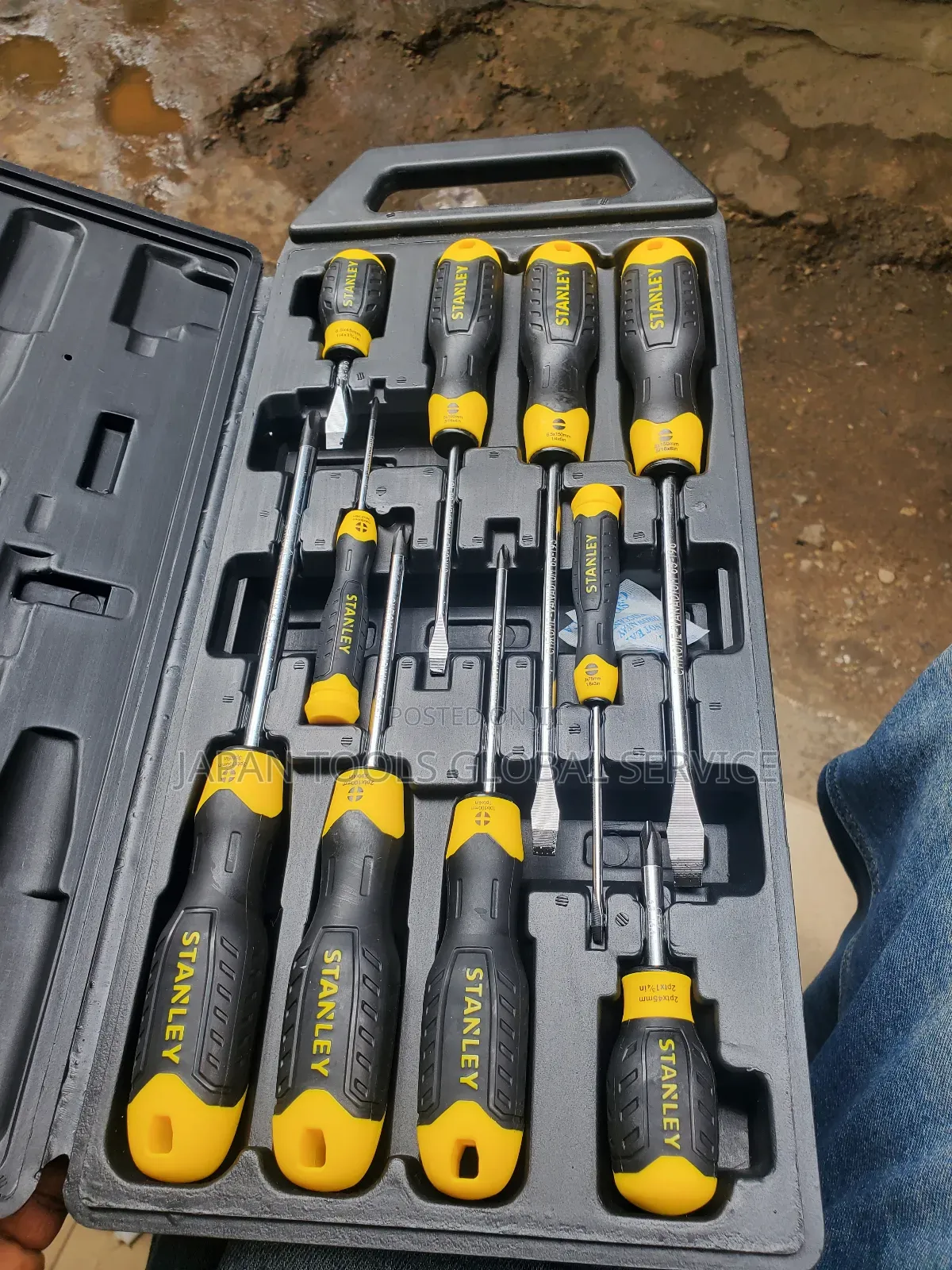 Stanley Cushion Grip Screwdriver Set