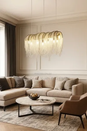 Led Living Room Luxurious Chandelier Light