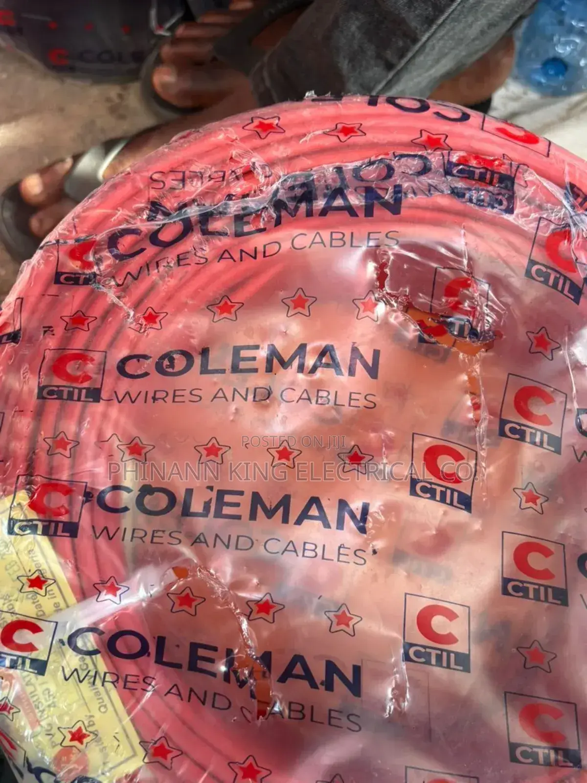 Coleman Wire 10mm Single Core Multiple Stranded Copper