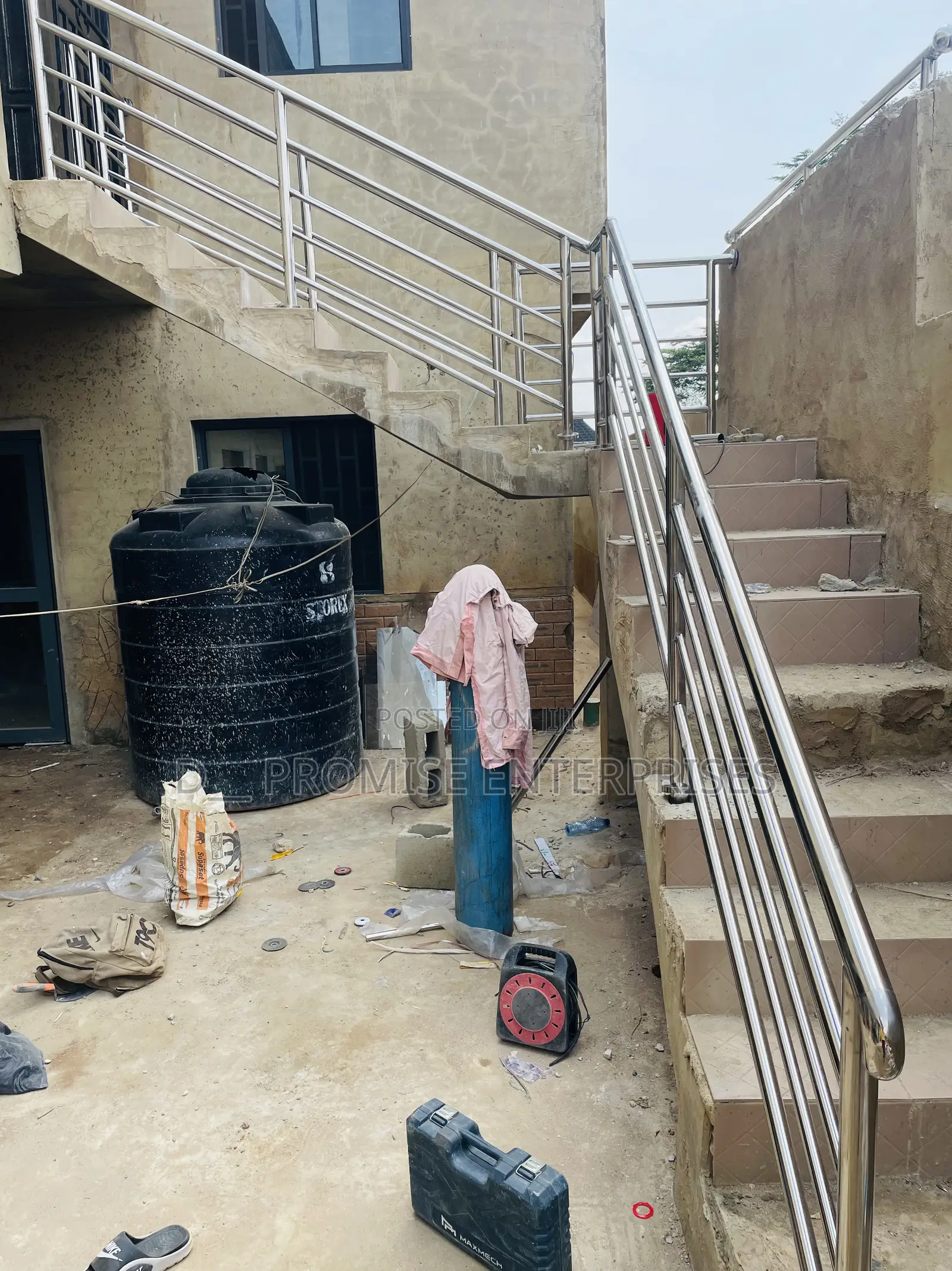 Dining Staircase Balcony Beautification