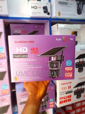 40× Optical Zoom Dual Lens Solar Camera