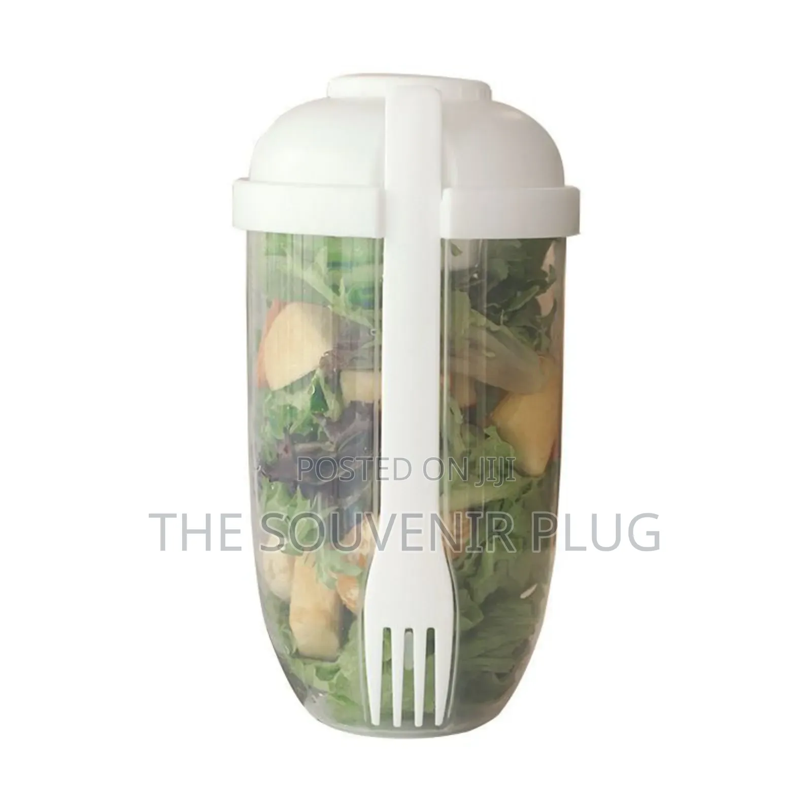 Salad Container With Fork