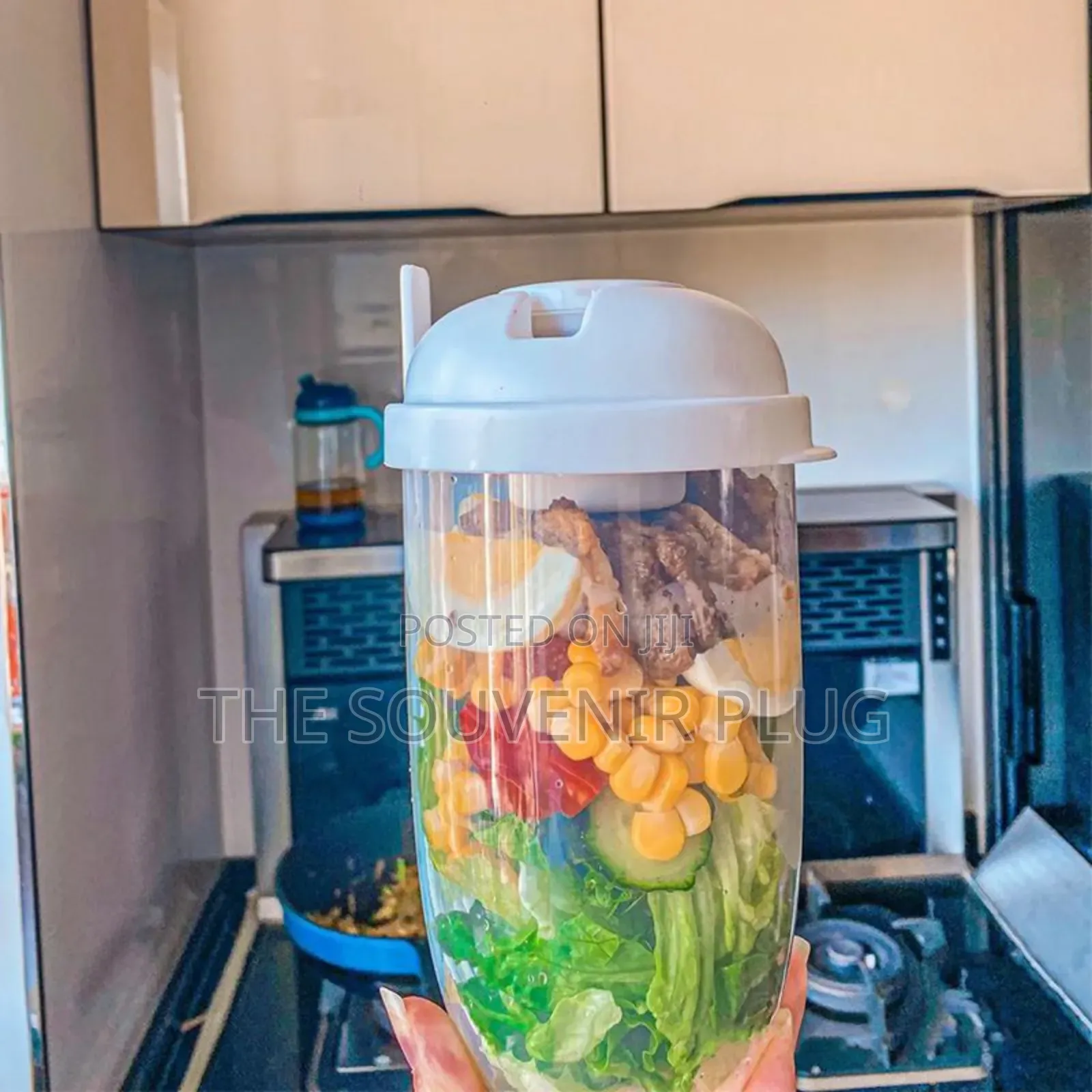 Salad Container With Fork