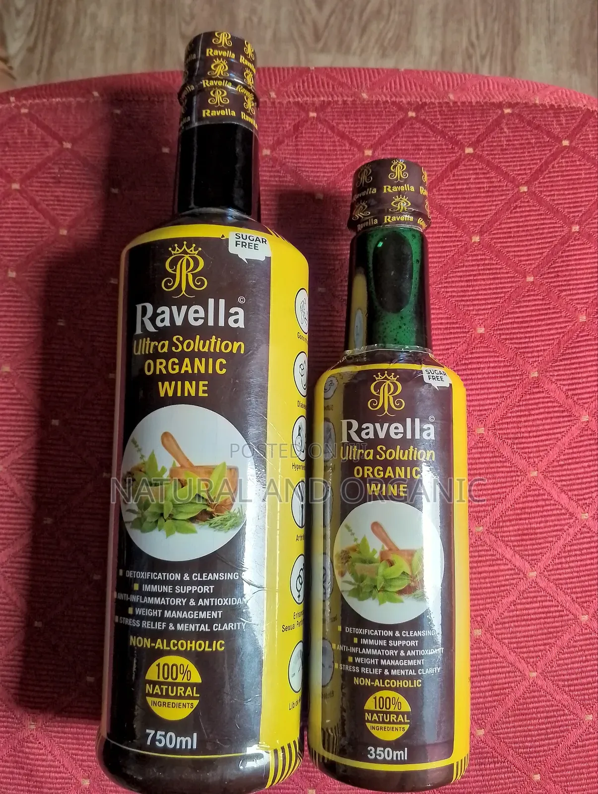 Ravella Ultra Solution Organic Wine a Great Antioxidant