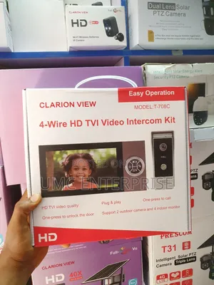 4-Wire Hd Tvi Video Intercom Kit