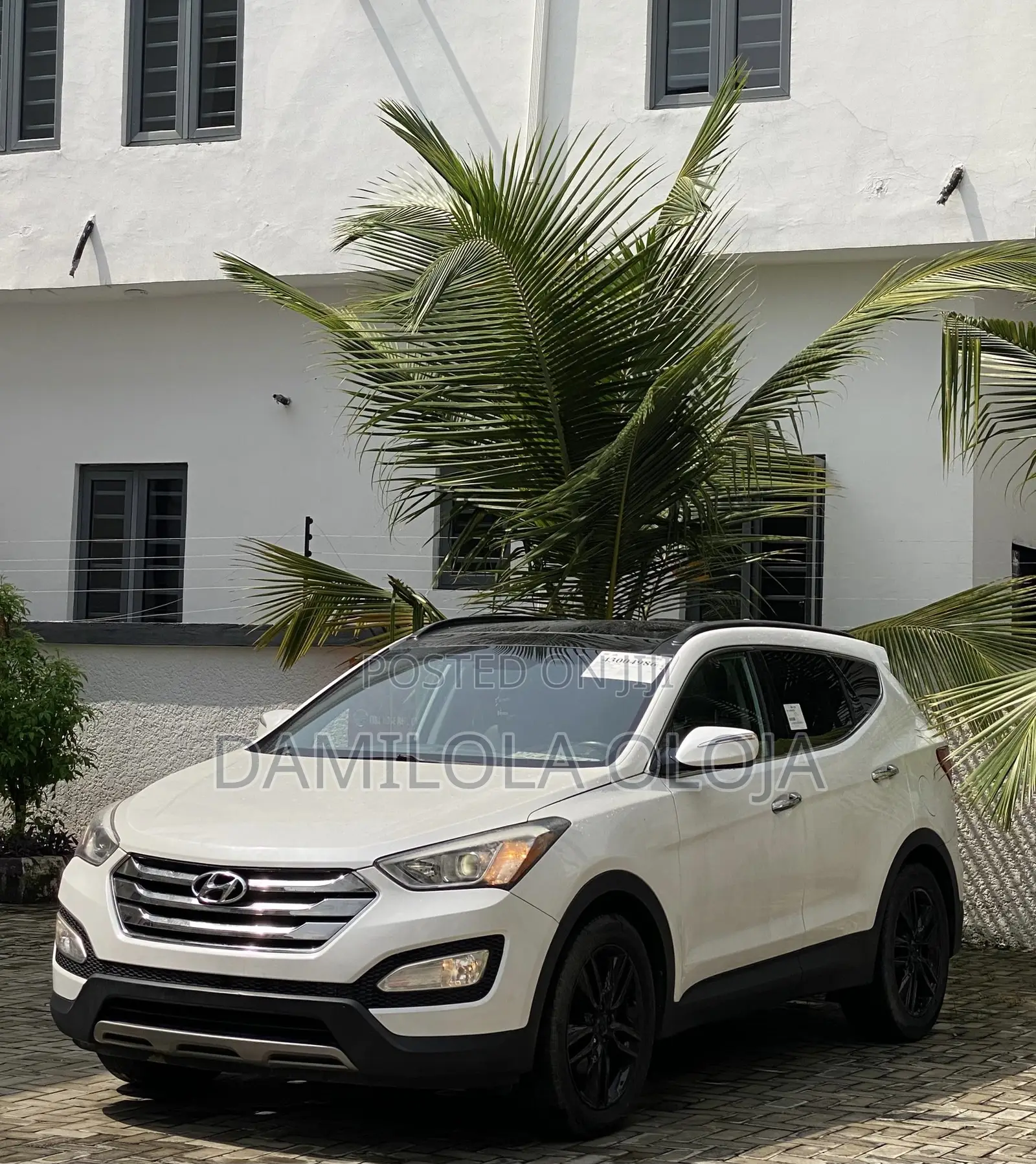 Hyundai Santa Fe 2015 White
