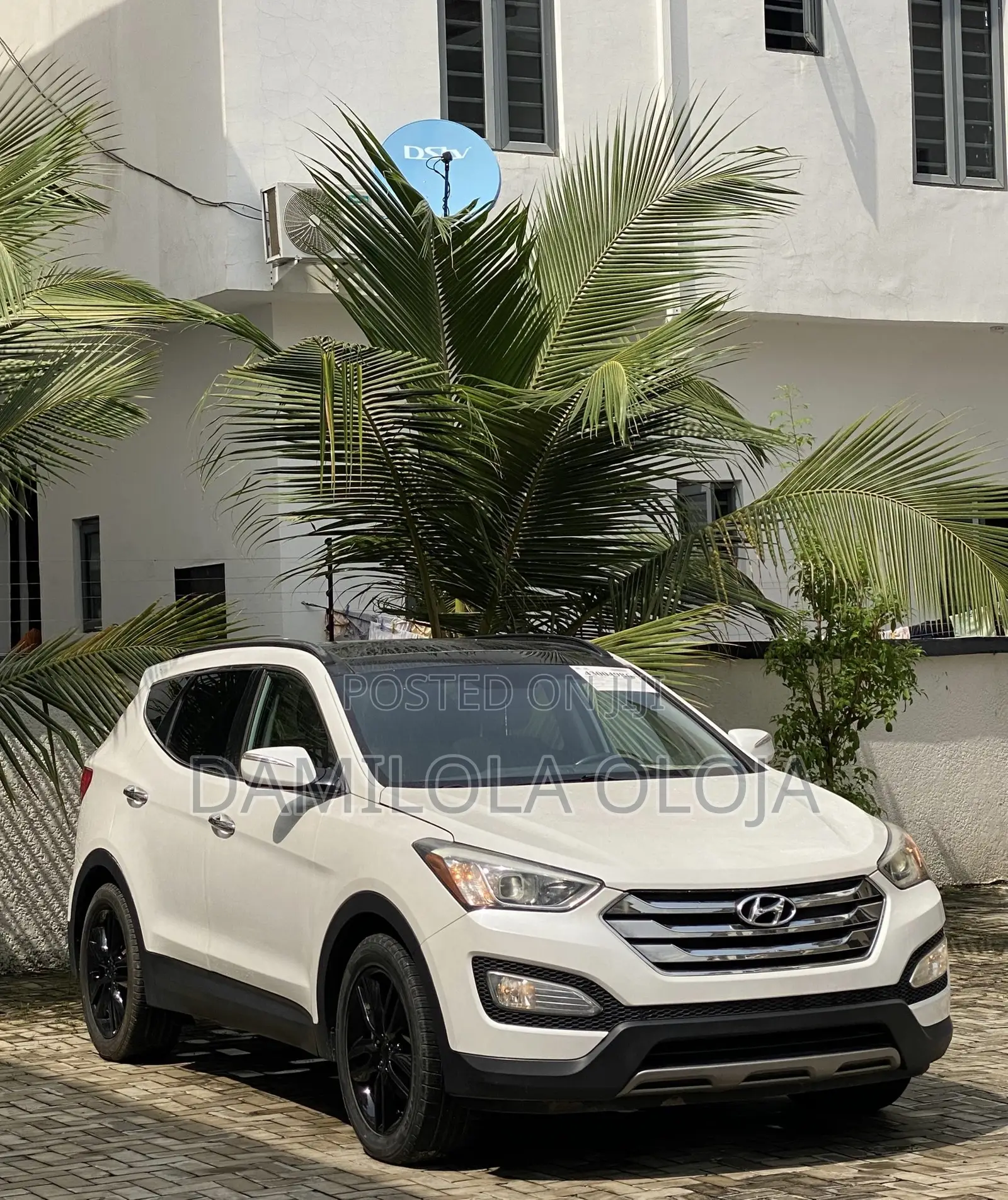 Hyundai Santa Fe 2015 White