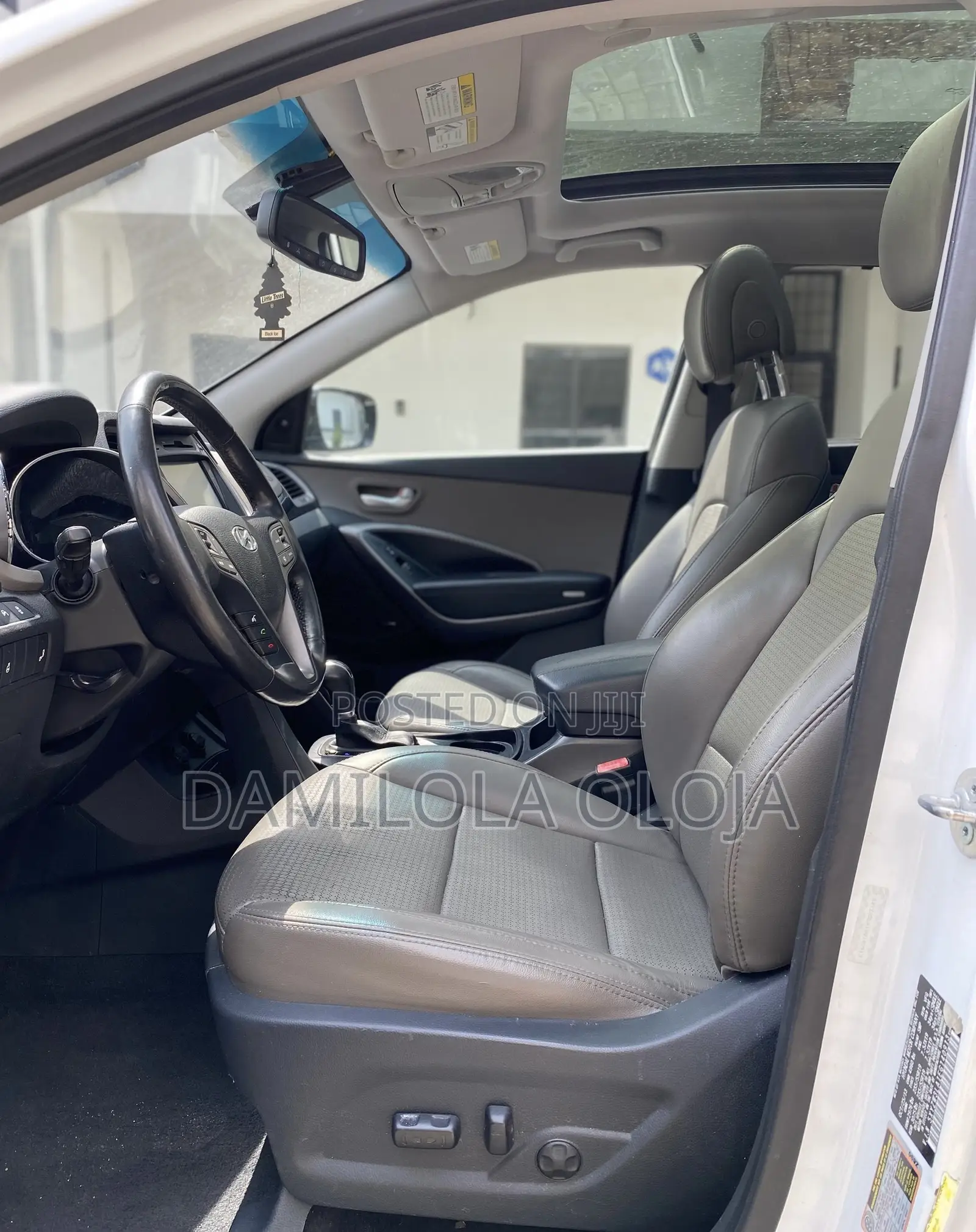 Hyundai Santa Fe 2015 White