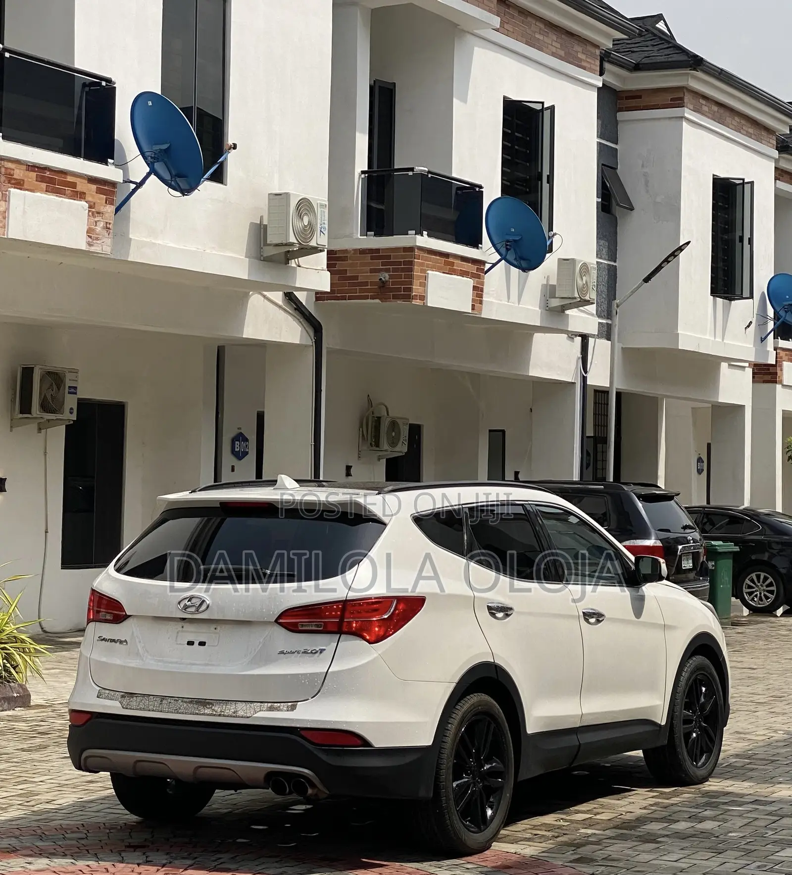 Hyundai Santa Fe 2015 White