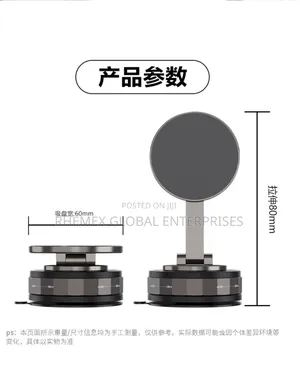 Magnetic Car Suction Holder for Car and Smooth Surfaces