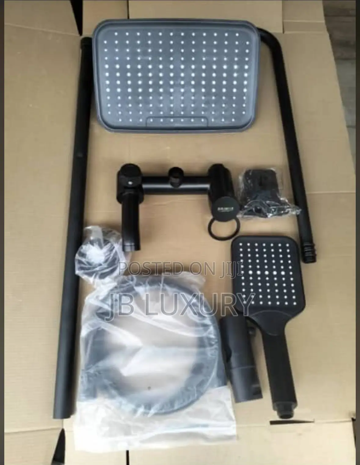Black Shower Mixer
