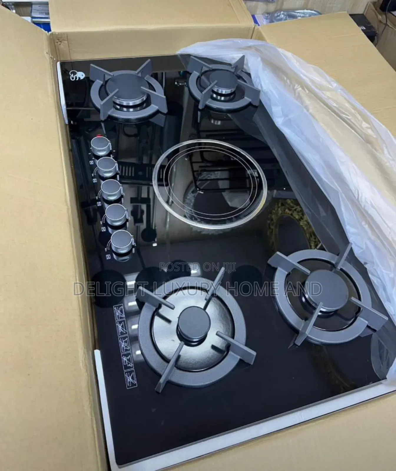 4 + 1 Gas Burner Cooker