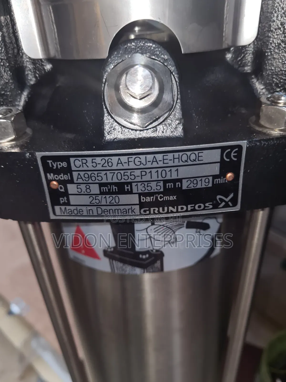 Grandfos Vertical Pump