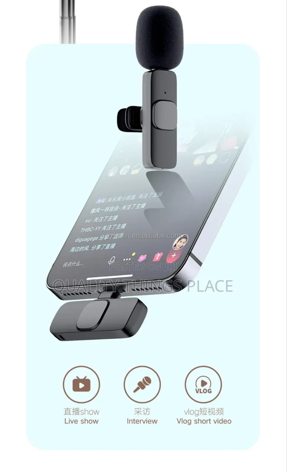 Dual Wireless Microphone