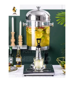 Single 8ltrs Juice Dispenser Stainless Steel