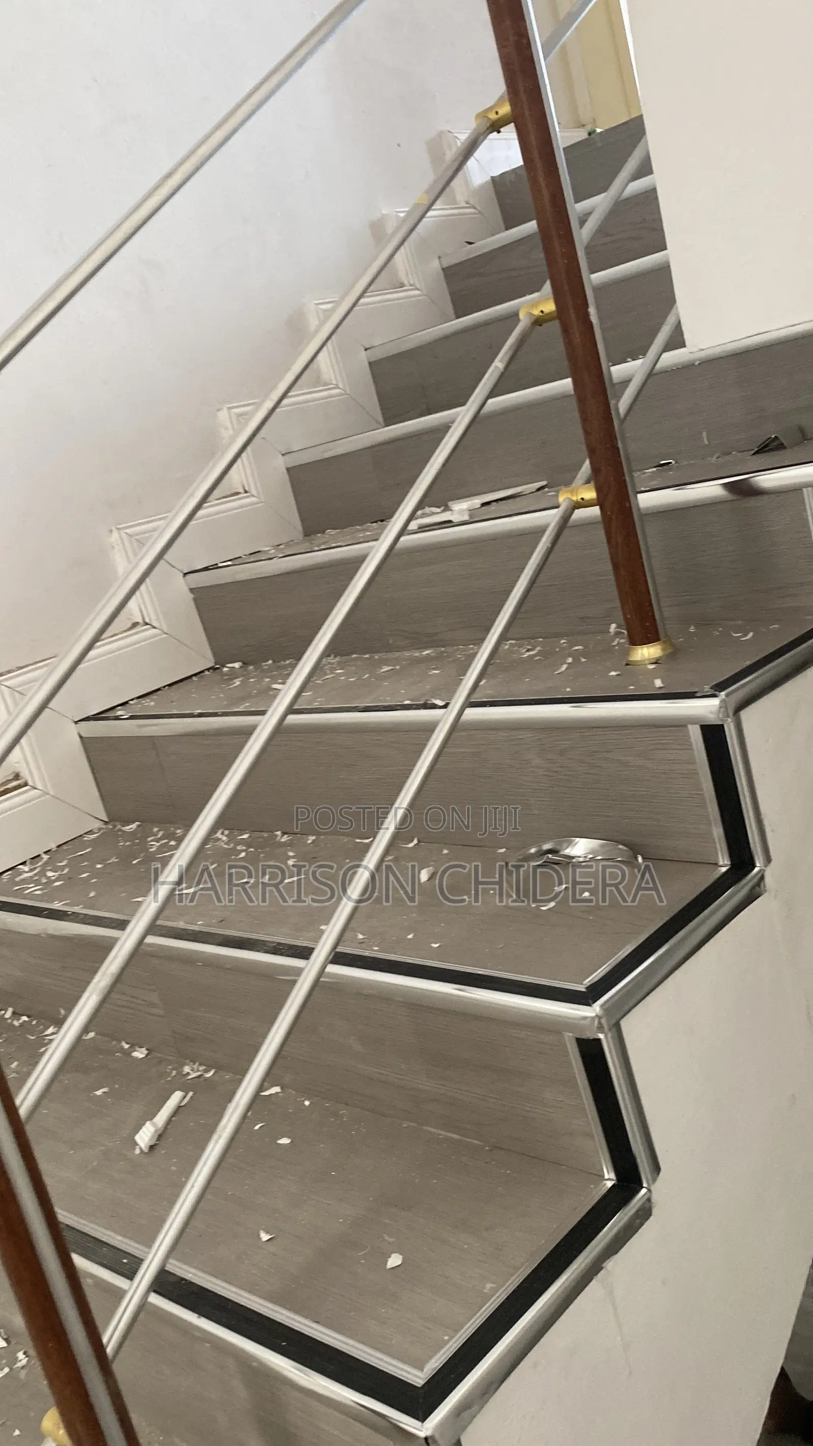 Vinyl Staircase Installation