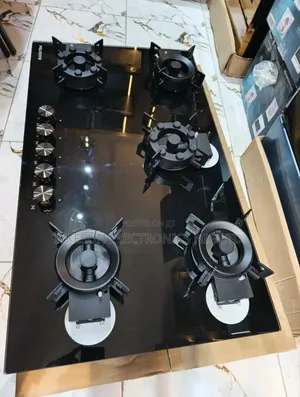 Original Polystar Latest Model Built-in Premium Flips Up 5 Burners Gas