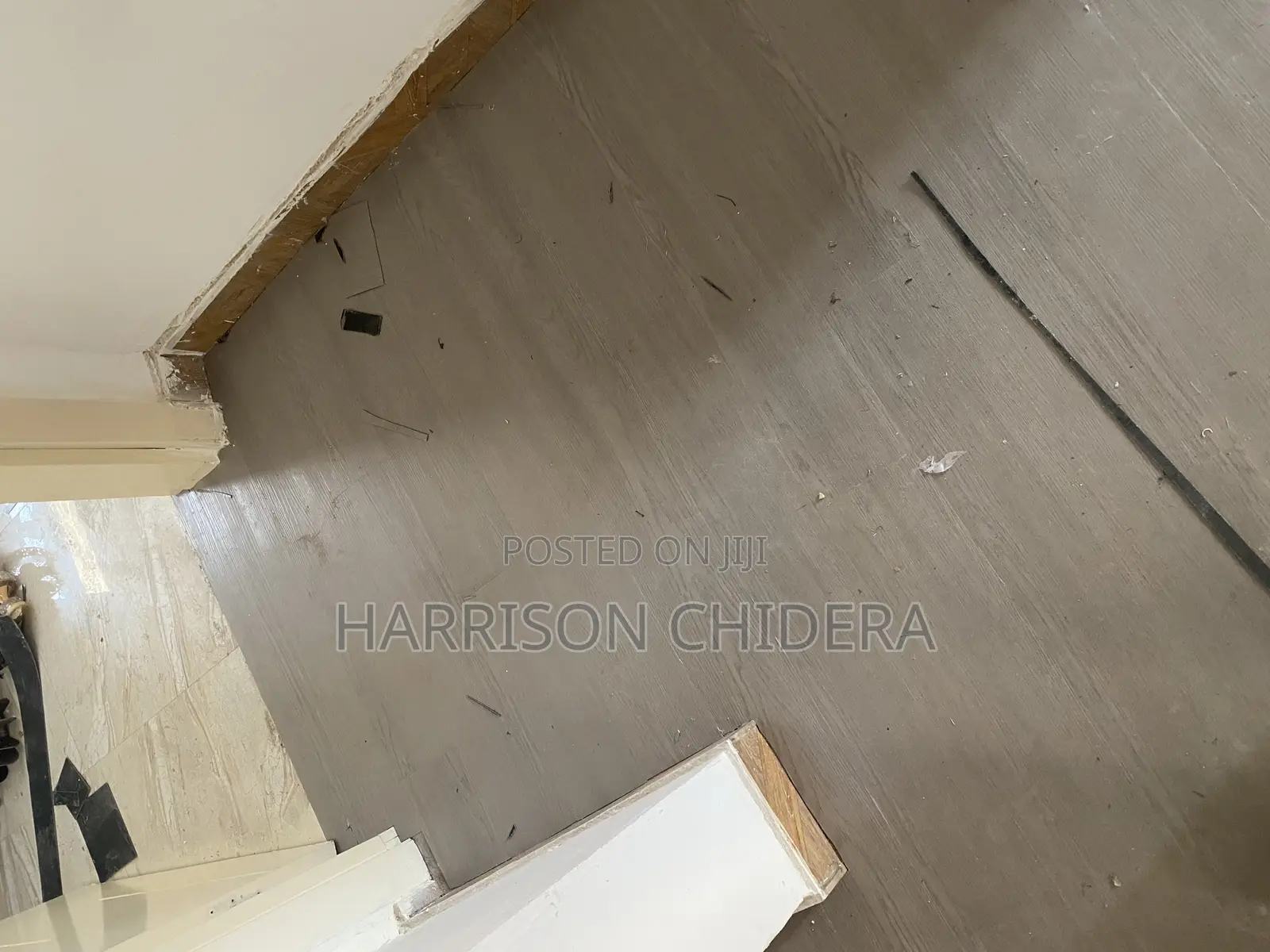 Vinyl Staircase Installation