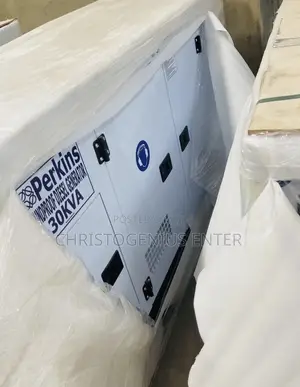Sp Super Perkins Soundproof Generator England 30kva