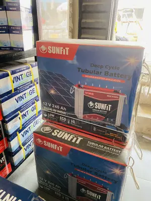 240ah/12v Sunfit Solar Tubular Battery