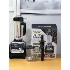 Gemat Heavy Duty 3000w Blender - 2ltr Jar 600ml Cup Hs206c