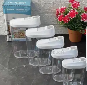 5 in 1 Airtight Acrylic Storage Containers