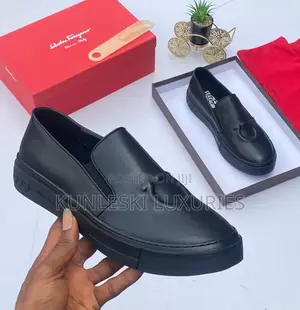 Original Salvatore Ferragamo Slip On Sneakers For Men
