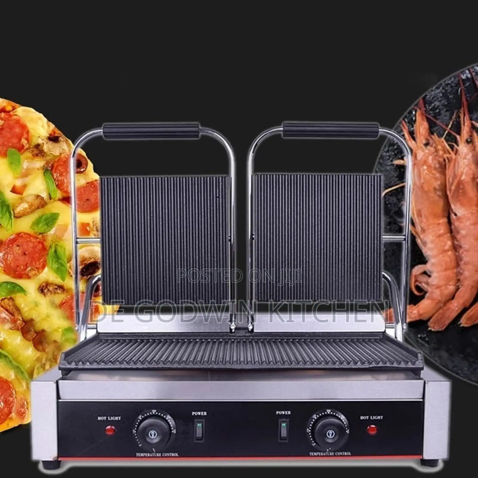 Double Electric Panini Toaster