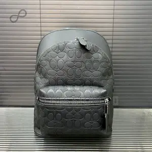 The Coach Charter Backpack in Signature Leather Black*