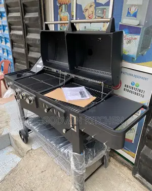 Gas And Charcoal Barbecue Grill Now Available