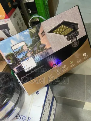 CCTV Cameras With Solar Light