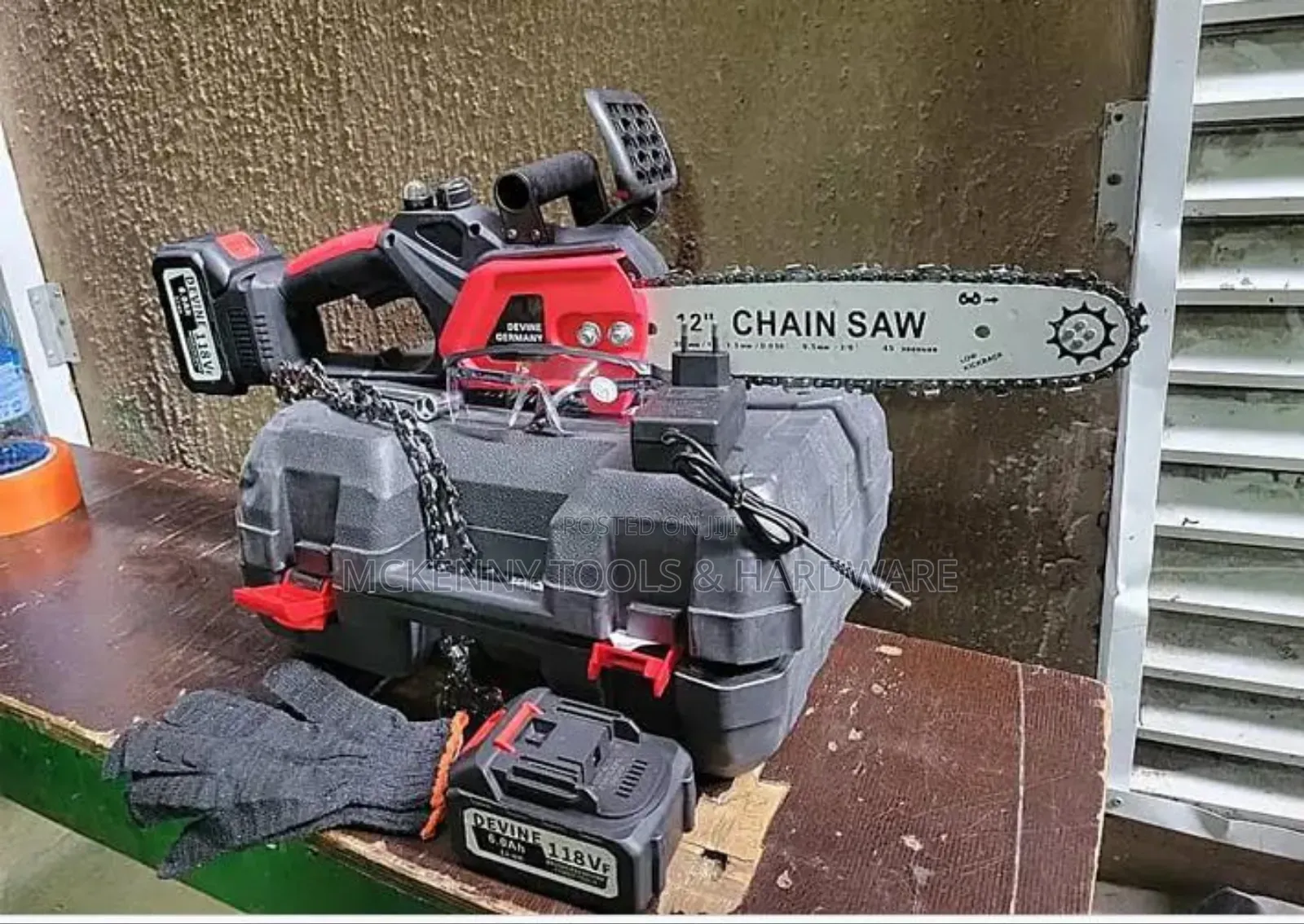 Germany 12-inch Cordless Chainsaw, Model