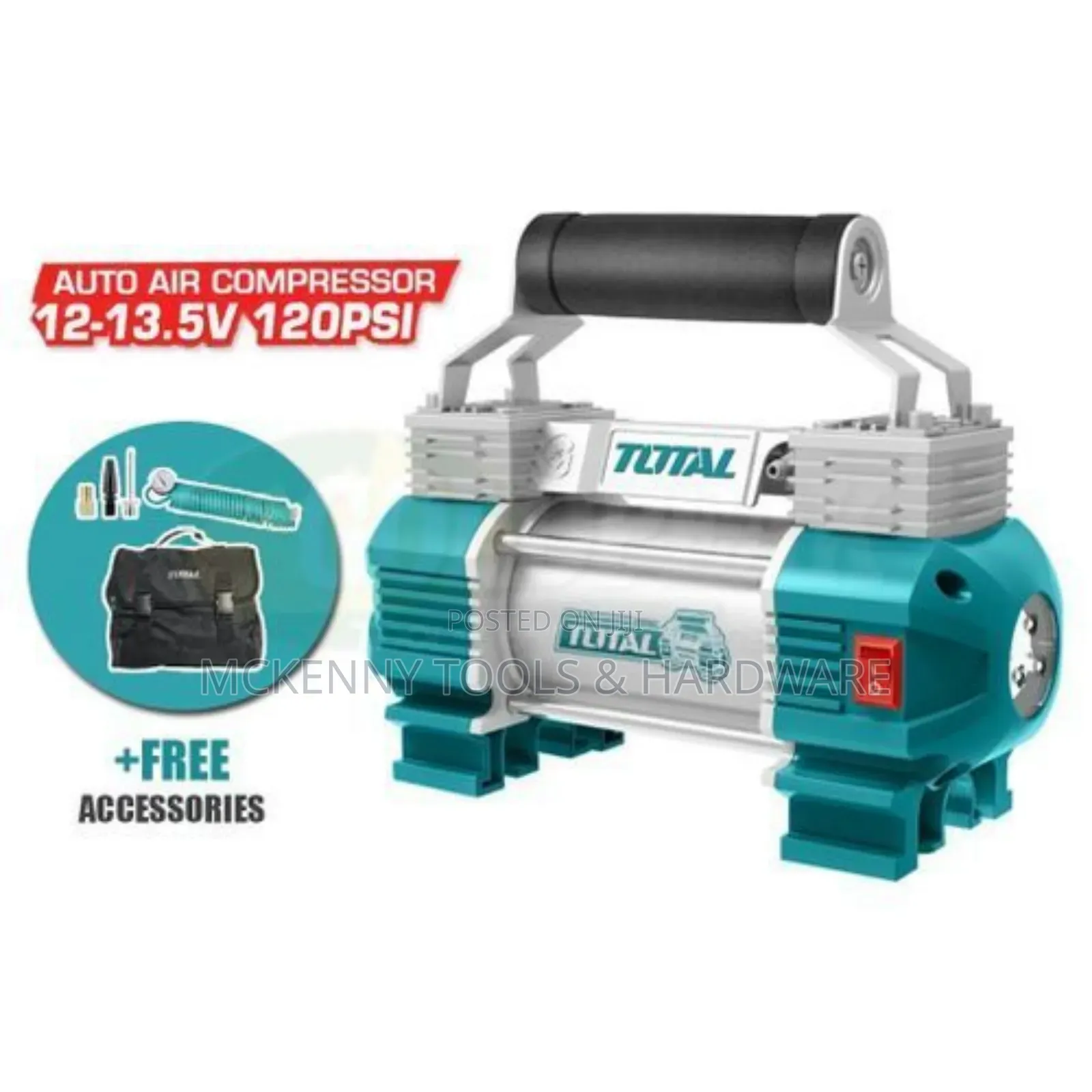 Total Auto Air Compressor, Likely Model Ttac2506.