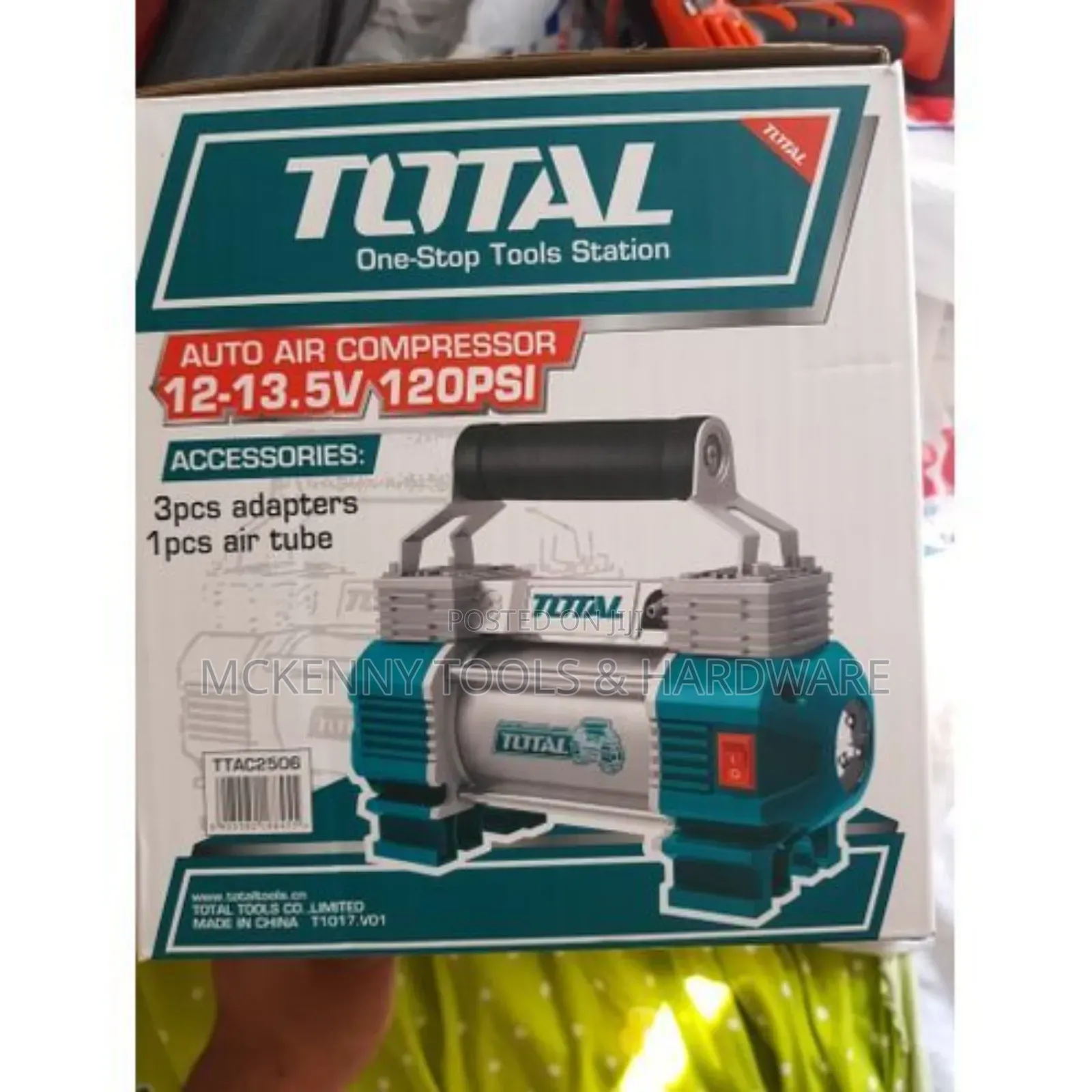Total Auto Air Compressor, Likely Model Ttac2506.
