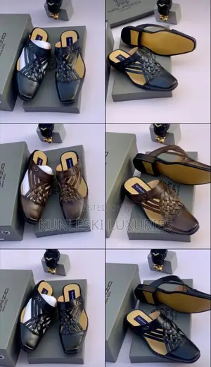 Original Ad Maurizio Men Leather Half Shoe