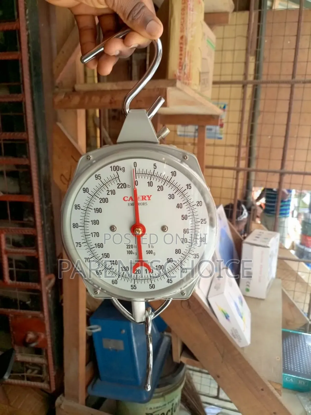 Industrial Mechanical Hanging Spring Dial Scale-100kg