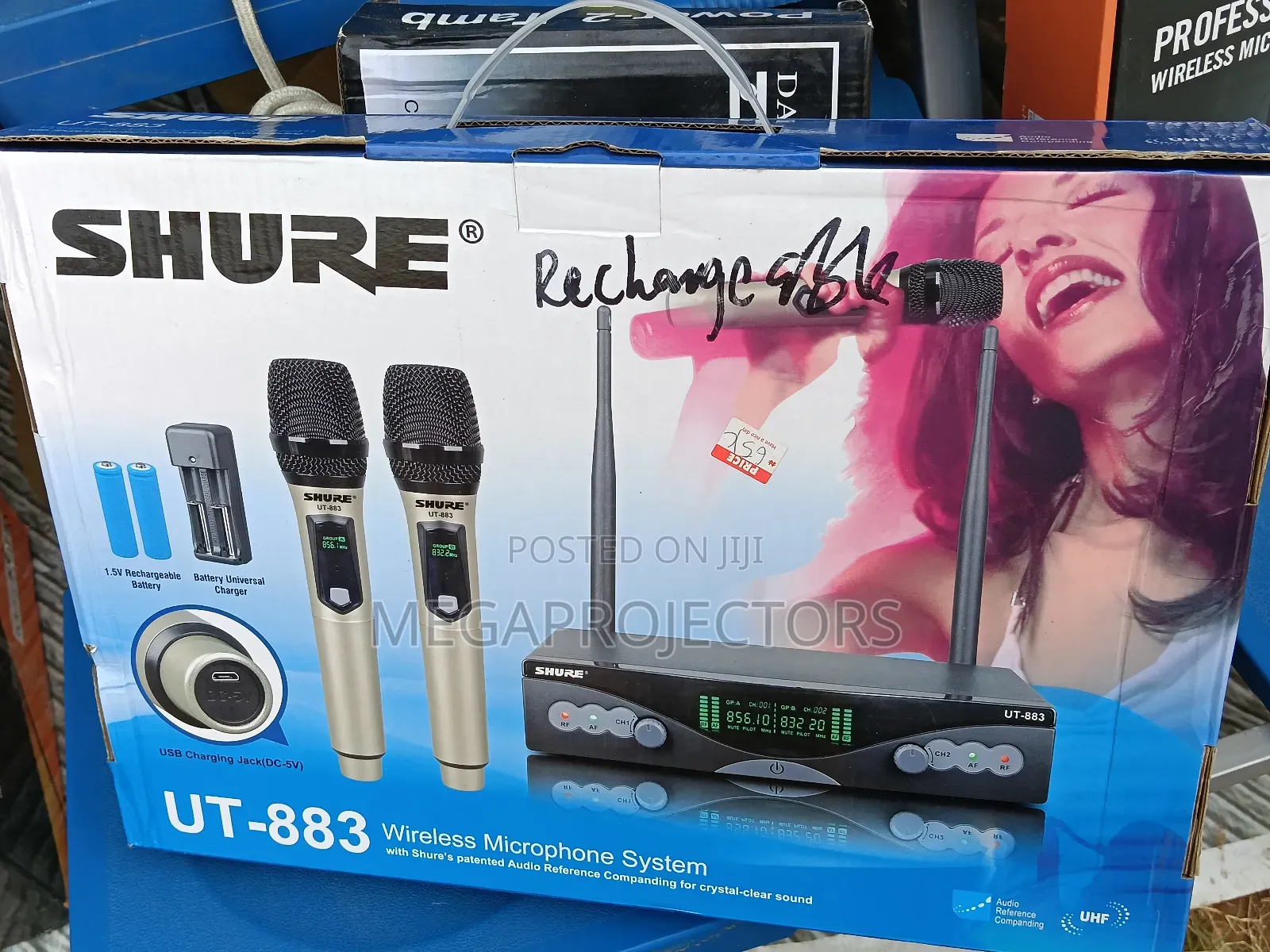 Rechargeable Wireless Microphone