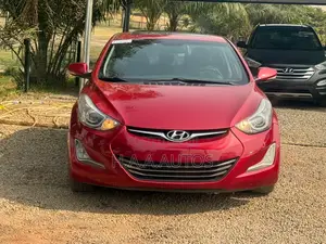 Hyundai Elantra 2014 Red