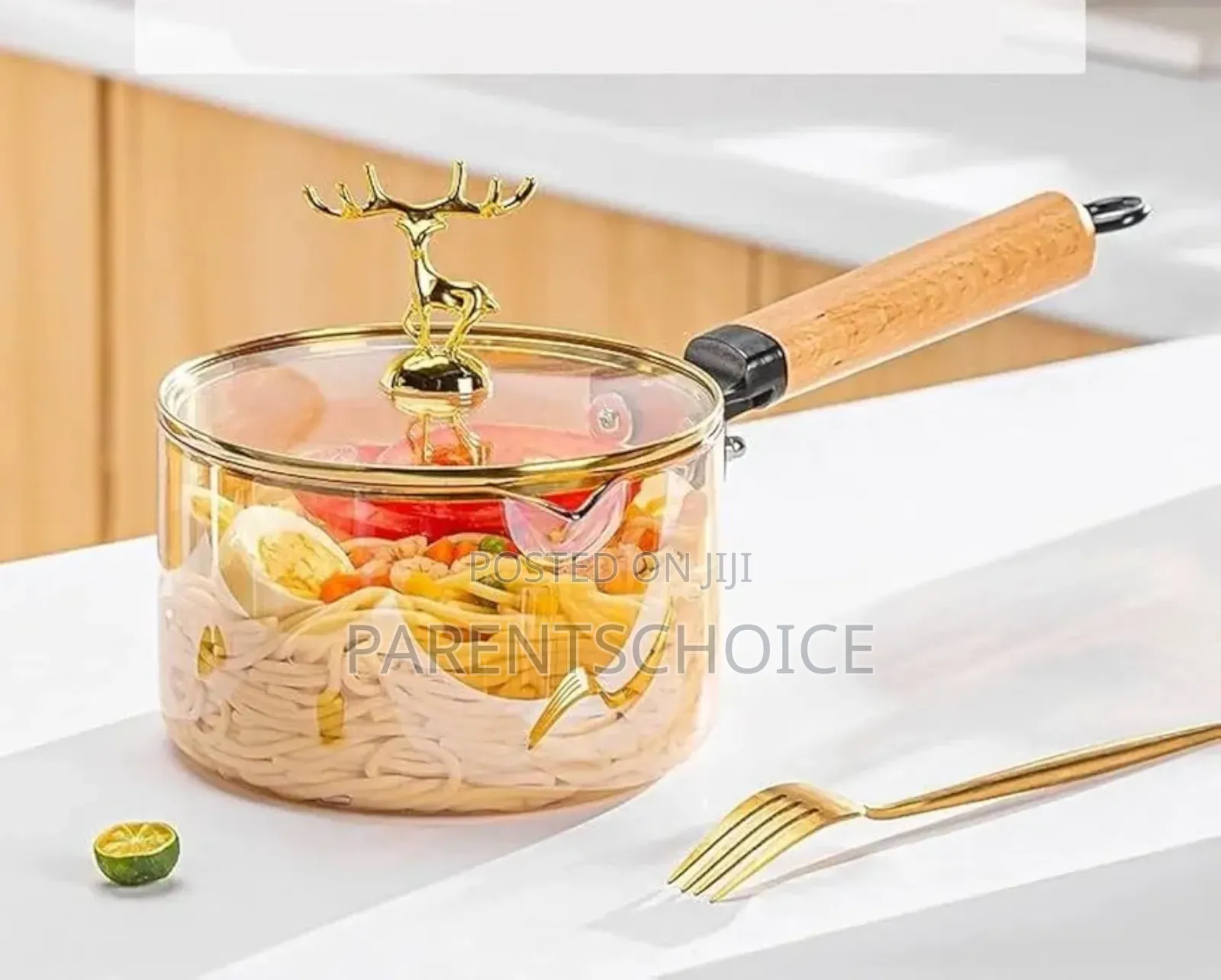 High Borosilicate Glass Pot