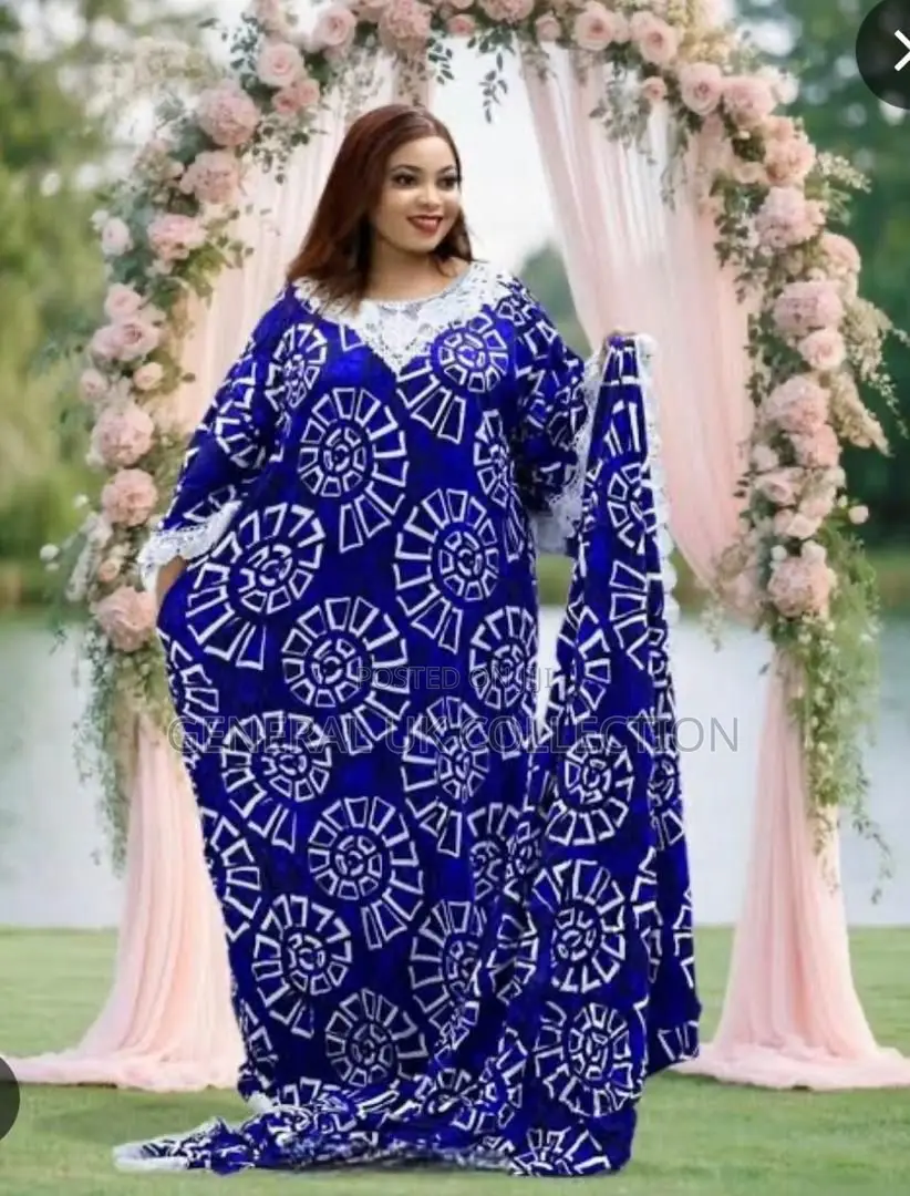 Adire Gown