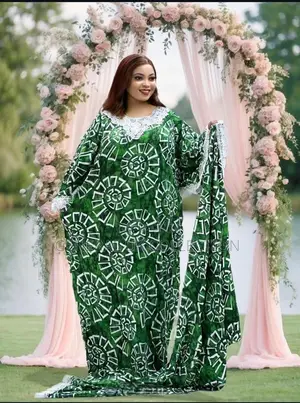 Adire Gown