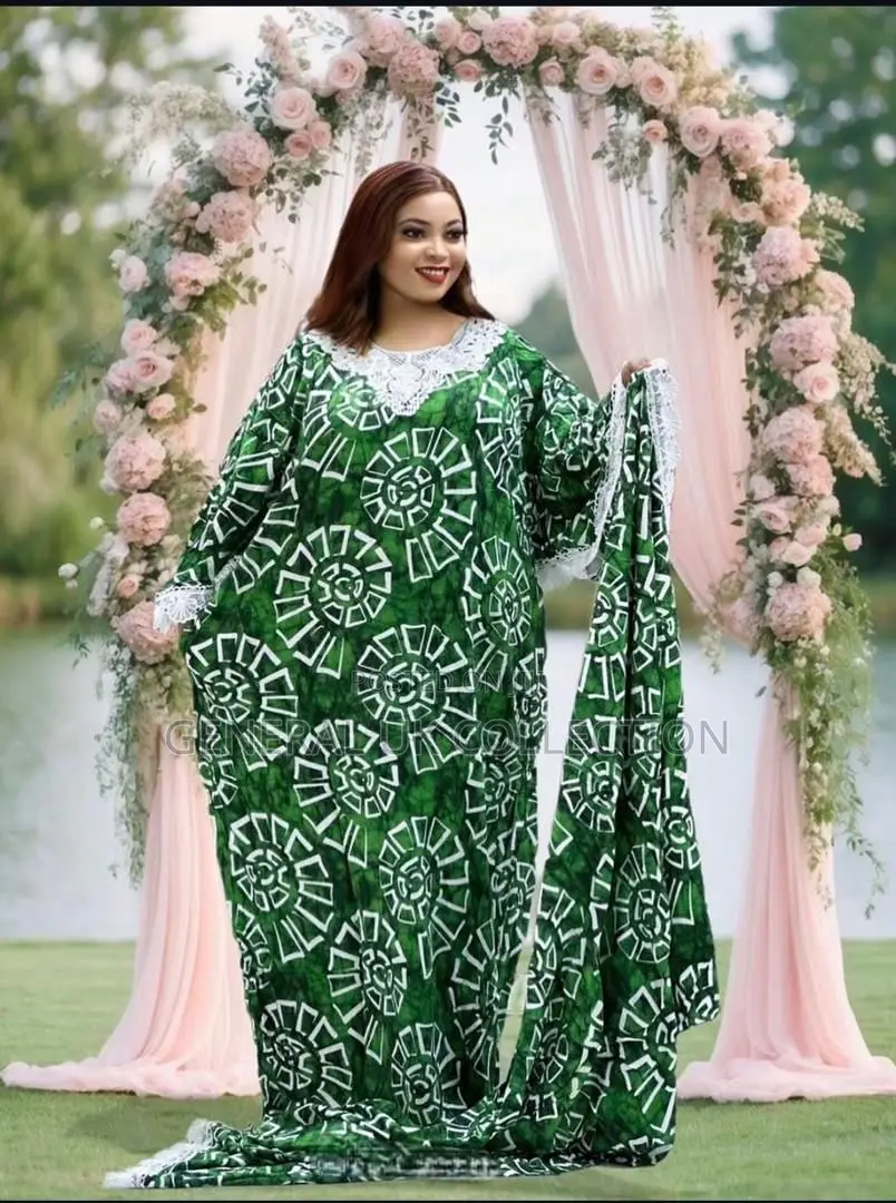 Adire Gown