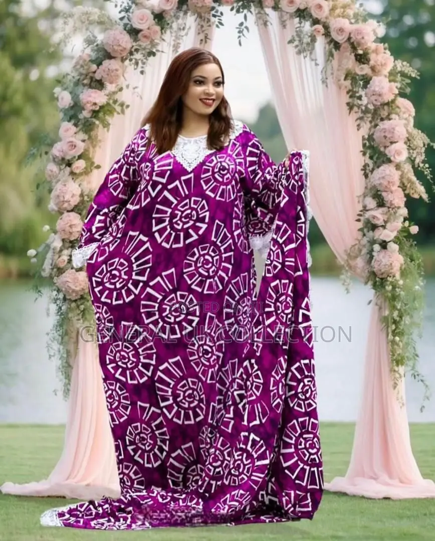 Adire Gown
