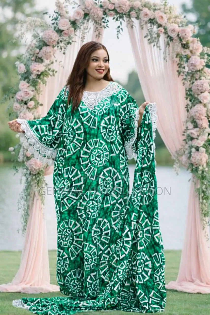 Adire Gown